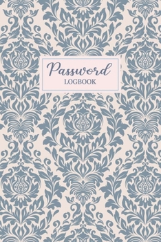 Password Logbook: Personal Password Organizer for Protection Usernames and Passwords | Internet Password Journal | Modern Art Design