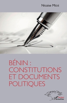 Paperback Bénin: constitutions et documents politiques [French] Book