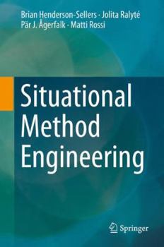 Hardcover Situational Method Engineering Book