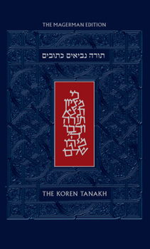 Hardcover The Koren Tanakh Maalot, Magerman Edition, Standard Size [Multiple Languages] Book