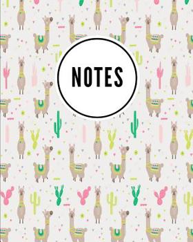 Paperback Notes: Llama Print (2) - Cute Writing Notebook For School, Home & Office - [Classic] Book