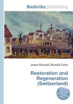 Paperback Restoration and Regeneration (Switzerland) Book