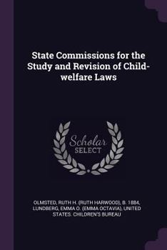 Paperback State Commissions for the Study and Revision of Child-welfare Laws Book