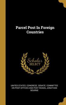 Hardcover Parcel Post In Foreign Countries Book