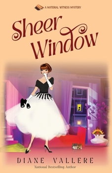 Paperback Sheer Window: A Material Witness Thanksgiving Mystery Novella Book