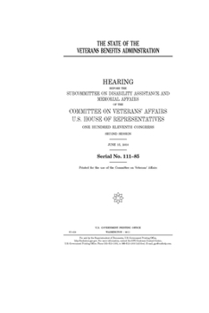 The state of the Veterans Benefits Administration
