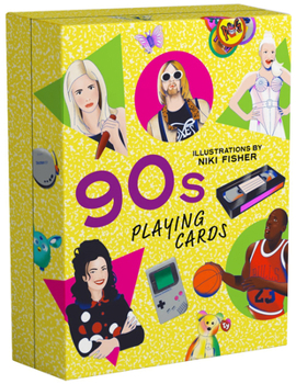 Misc. 90s Playing Cards: Featuring the Decade's Most Iconic People, Objects, and Moments Book
