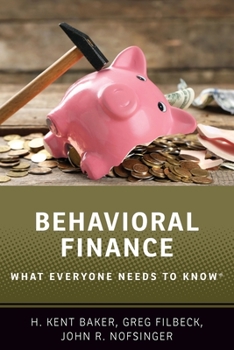 Paperback Behavioral Finance: What Everyone Needs to Know(r) Book