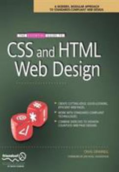 Paperback The Essential Guide to CSS and HTML Web Design Book