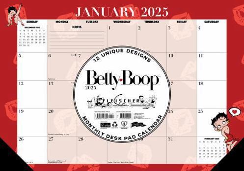 Calendar Betty Boop 2025 17 X 12 Small Monthly Deskpad Book