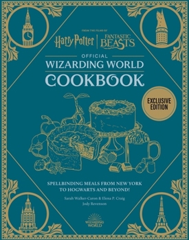 Hardcover Harry Potter Official Wizarding World Cookbook Book