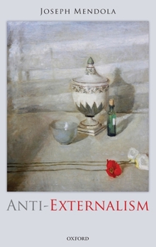 Hardcover Anti-Externalism C Book