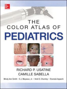 Hardcover Color Atlas of Pediatrics Book