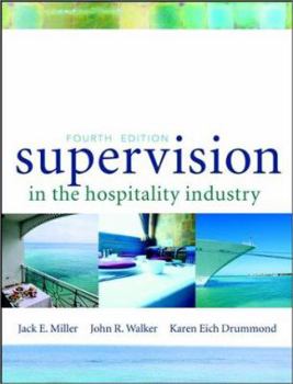 Hardcover Supervision in the Hospitality Industry Book