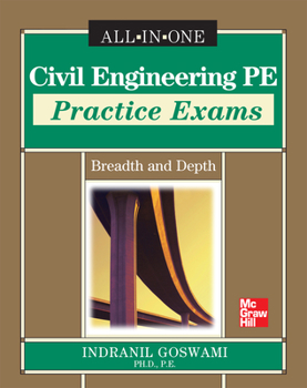 Paperback Civil Engineering Pe Practice Exams: Breadth and Depth Book