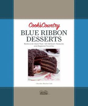 Hardcover Cook's Country Blue Ribbon Desserts Book