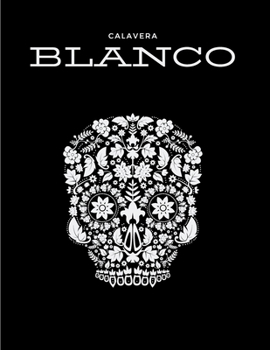 Paperback Calavera Blanco White Skull Day of the Dead Notebook Notepad [Spanish] Book