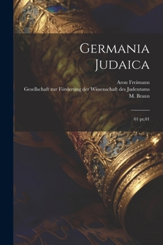 Paperback Germania Judaica: 01 pt.01 [German] Book