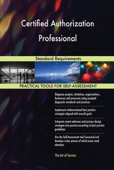 Paperback Certified Authorization Professional Standard Requirements Book