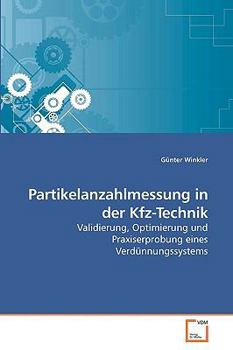 Paperback Partikelanzahlmessung in der Kfz-Technik [German] Book