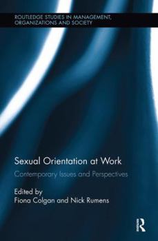 Paperback Sexual Orientation at Work: Contemporary Issues and Perspectives Book