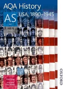 Paperback Aqa History As: Unit 1 - Usa, 1890-1945 Book