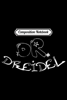 Paperback Composition Notebook: Funny Hanukkah Doctor Dreidel Jewish Journal/Notebook Blank Lined Ruled 6x9 100 Pages Book