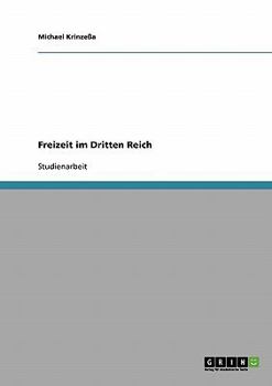 Paperback Freizeit im Dritten Reich [German] Book