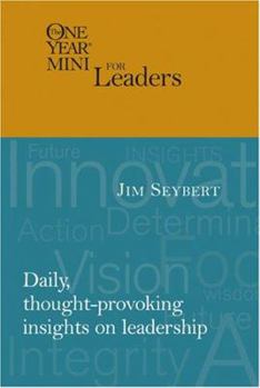 Hardcover The One Year Mini for Leaders Book