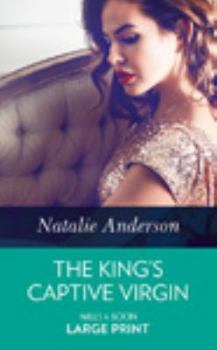 Hardcover The King's Captive Virgin [Large Print] Book