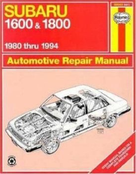 Paperback Subaru 1600 & 1800 1980-94 Book