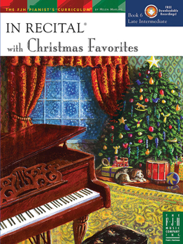 Paperback In Recital(r) with Christmas Favorites, Book 6 Book