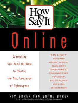 Paperback How to Say It Online Book