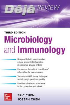 Paperback Deja Review: Microbiology and Immunology, Third Edition Book