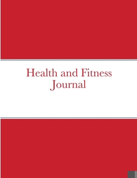 Paperback Health and Fitness Journal Book