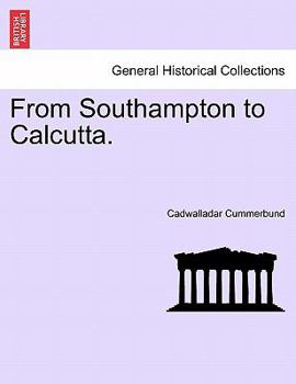Paperback From Southampton to Calcutta. [French] Book