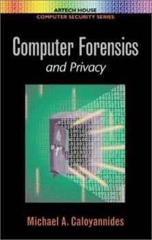 Hardcover Computer Forensics and Privacy (Artech House Computer Security Series) Book