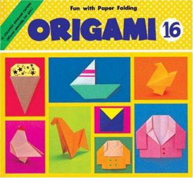 Paperback Origami Book 16- Sailboat, Ice Cream Book