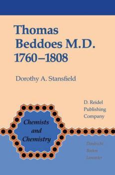 Paperback Thomas Beddoes M.D. 1760-1808: Chemist, Physician, Democrat Book