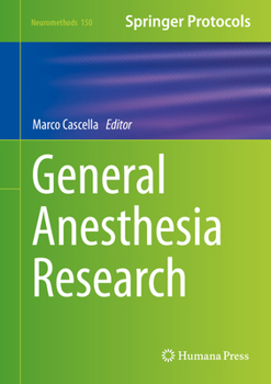 Hardcover General Anesthesia Research Book