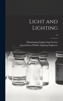 Hardcover Light and Lighting; 13 Book