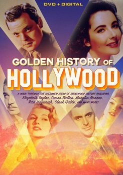 DVD Golden History of Hollywood Book