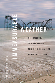Paperback Immeasurable Weather: Meteorological Data and Settler Colonialism from 1820 to Hurricane Sandy Book