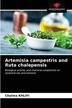 Paperback Artemisia campestris and Ruta chalepensis Book