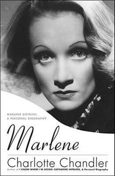 Hardcover Marlene: Marlene Dietrich, a Personal Biography Book