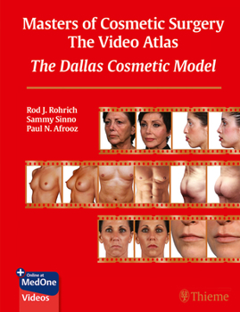 Hardcover Masters of Cosmetic Surgery - The Video Atlas: The Dallas Cosmetic Model Book