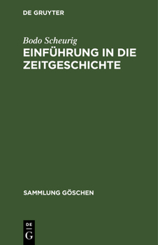 Hardcover Einführung in die Zeitgeschichte [German] Book