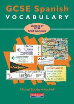 Paperback Gcse Spanish Vocabulary Book
