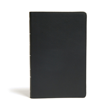 Leather Bound KJV Ultrathin Reference Bible, Black Genuine Leather Book
