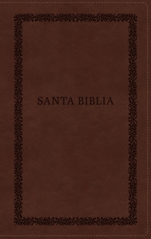 Imitation Leather Biblia Reina-Valera 1960, Tierra Santa, Ultrafina Letra Grande, Leathersoft, Café, Con Cierre [Spanish] Book